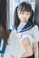 Coser @ 桜 桃 喵 Vol.047: 制服 双子 (38 photos)